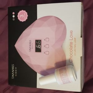 Never Used Heart Shaped Nail Lamp